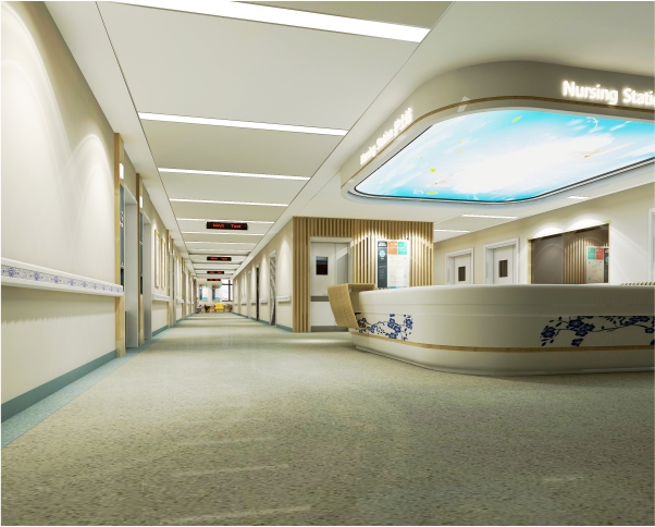 项目风格：新中式风格| 项目地址：湛江市人民医院国际医疗中心| 项目面积：2260㎡